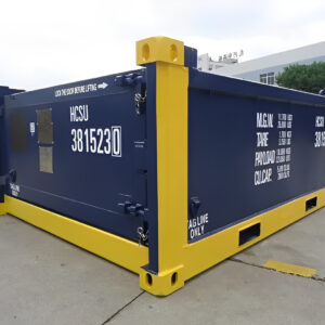 10ft DNV 2.7 1 Half Height Open Top Containers.