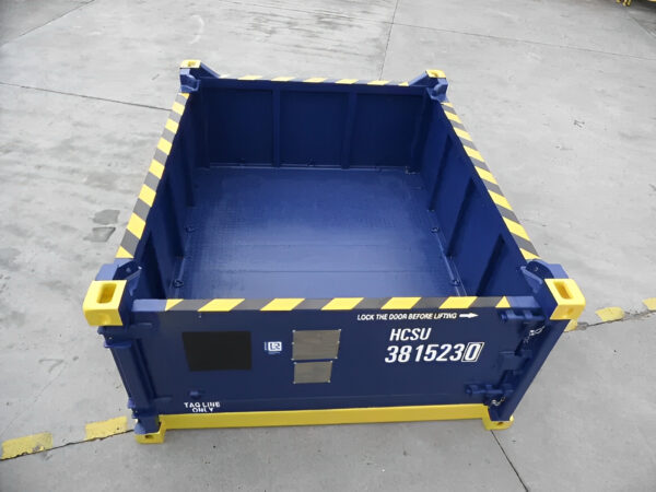 10ft DNV 2.7 1 Half Height Open Top Containers3.