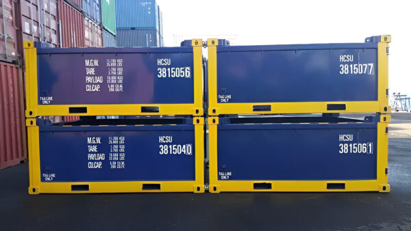 10ft DNV 2.7 1 Half Height Open Top Containers4.