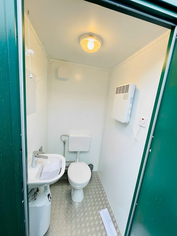 8Ft x 5Ft Double Mains Toilet 1+1 (Green) - Image 2