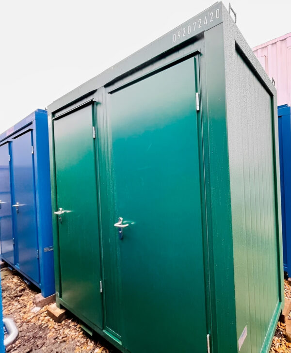 8Ft x 5Ft Double Mains Toilet 1+1 (Green)