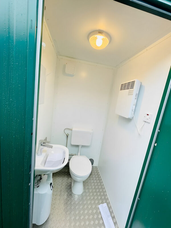 8Ft x 5Ft Double Mains Toilet 1+1 (Green) - Image 4