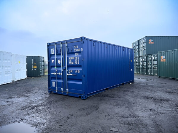 20Ft Shipping Container (One Trip) - Blue - Image 2