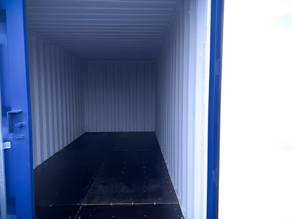 20Ft Shipping Container (One Trip) - Blue - Image 3