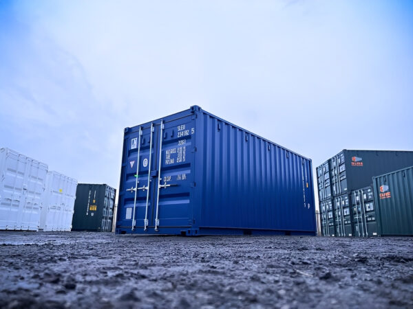 20Ft Shipping Container (One Trip) - Blue - Image 4