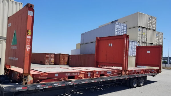 20Ft X 8Ft Used Flat Rack Shipping Containers - Image 6