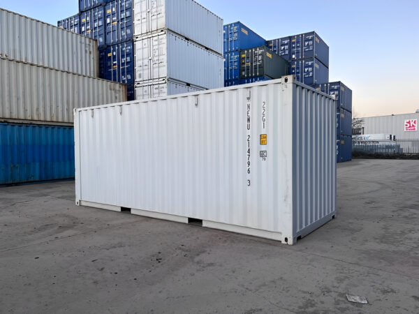 20Ft Shipping Container (One Trip) - White - Image 4