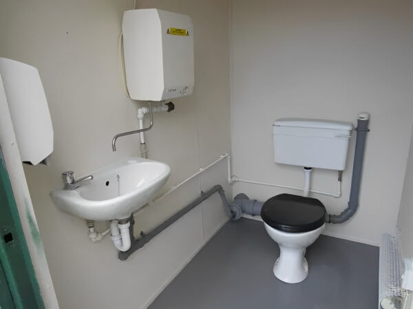 2+1 Steel Toilet Cabin 12Ft x 9Ft - Image 7
