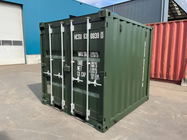 8Ft One Trip Shipping Container (Green)