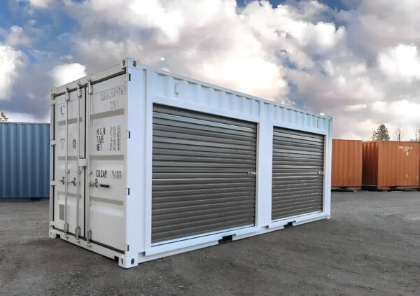 20ft Shipping Container With Double Roll-Up Doors