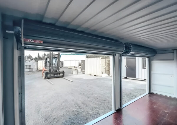 20ft Shipping Container With Double Roll-Up Doors - Image 3