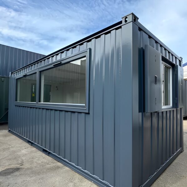 21ft x 8ft Custom Cabin Office / Canteen | Picture Windows | Portable Building - Image 2