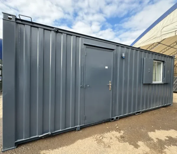 21ft x 8ft Container Office Cabin | Portable Anti-Vandal Building - Image 4