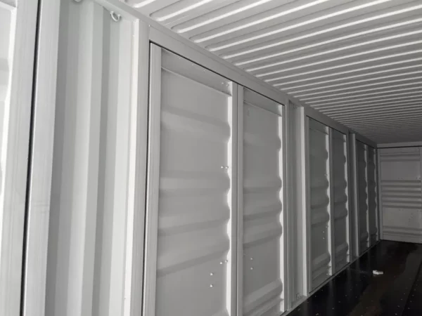 40FT High Cube Storage Shipping Container Conex w/4 Open Side Door 9.5′ Tall - Image 8