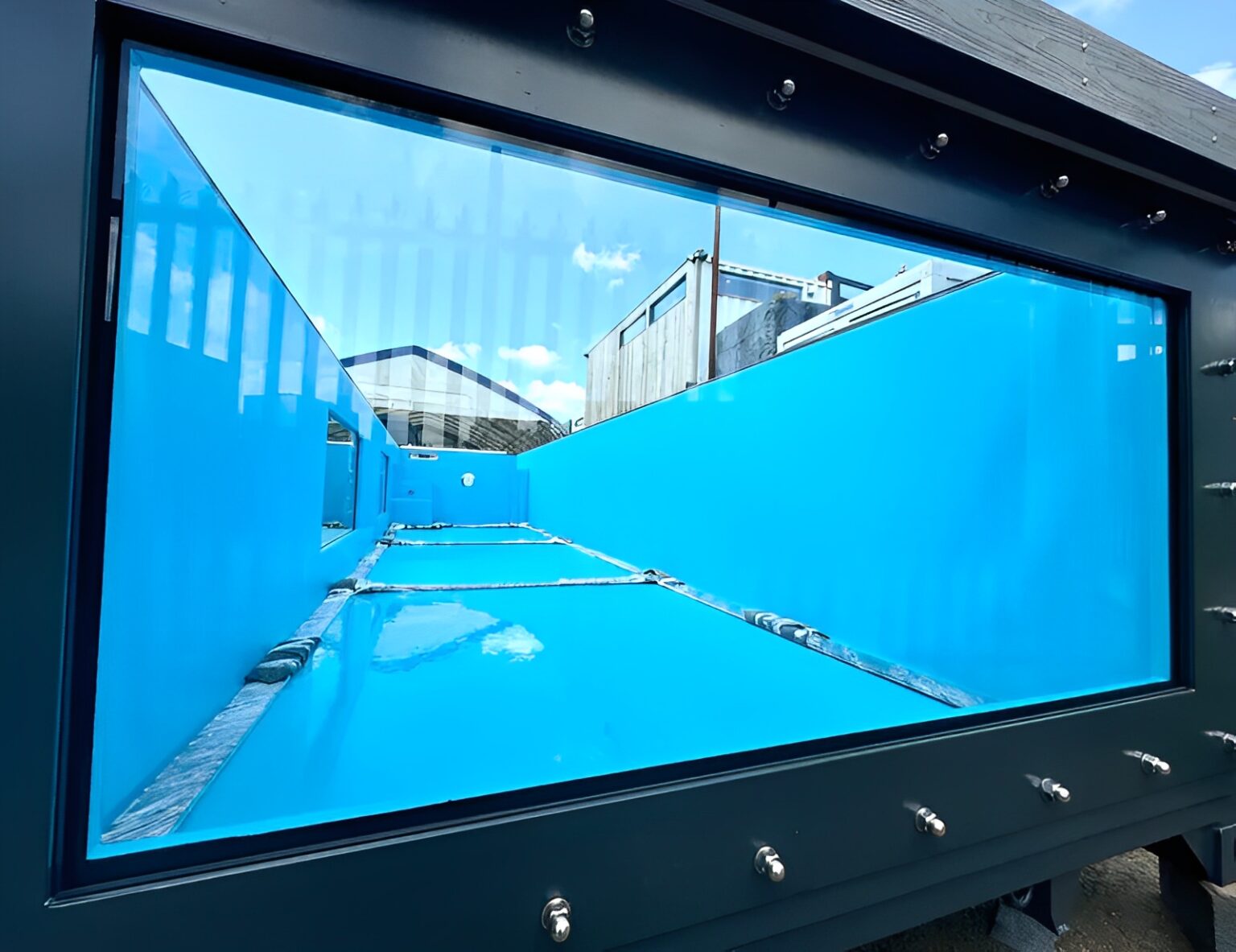 12M / 40ft Portable Container Swimming Pool | Ideal Outdoor Swimming ...