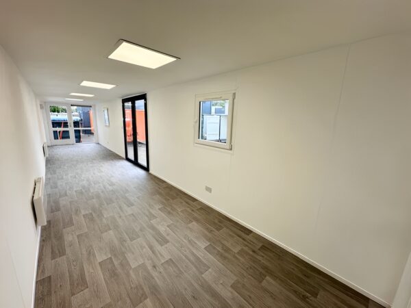 Converted 40ft Shipping Container | Open Plan Office | Portable Container Building - Image 8