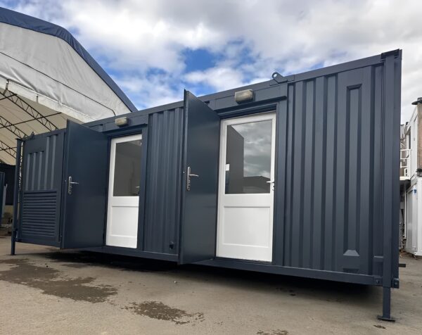 24 x 9Ft Anti Vandal Cabin | Office, Canteen, Toilet | 10KVA Generator - Image 2