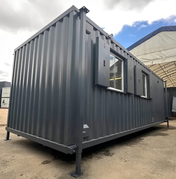 24 x 9Ft Anti Vandal Cabin | Office, Canteen, Toilet | 10KVA Generator